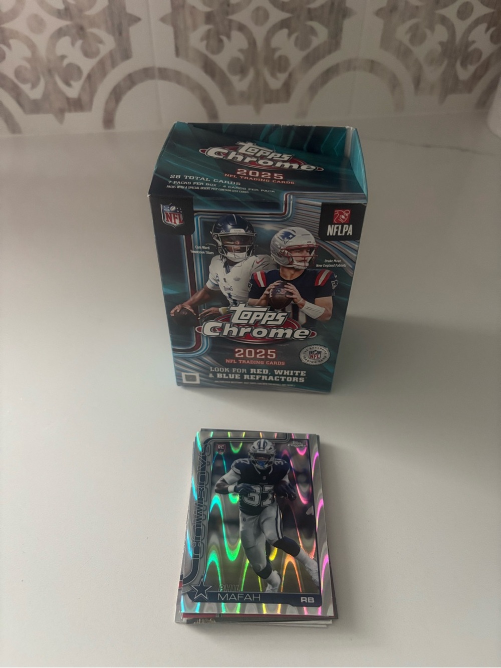 Topps Chrome random 10 card pull
